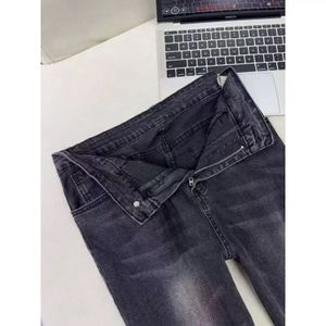 Stretchy Men Stock Jean-Black