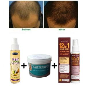Mediana 3 In1 Combo Super Hair Booster, Hair Growth Oil & Cream