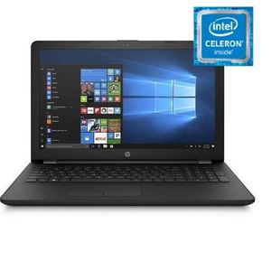 Hp Notebook 15 INTEL CELERON 4GB RAM -1TB HDD  Windows 10 + Hp Mouse & Usb Light