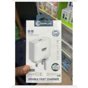 SHPLUS SHPLUS, 120W Double Super Fast Charger For Samsung Type C