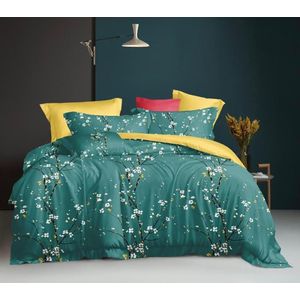 Coral Clean Bedspread with matching pillow case 