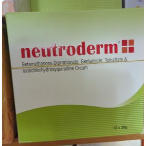 Neutroderm Betamethason Dipropionate, Gentamicin, Tolnaftate & Iodochlorhydroxyquinoline Cream