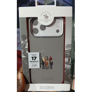 Santa Barbara Polo & Racquet Club - Justin Edition Leather Case for iPhone 17 Pro Max