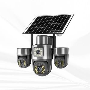 Danstar Triple-Lens 3 PTZ Auto-Rotate  Solar Powered  12MP Ultra HD