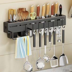 Wall Mounted Knife Cutlery Holder Rack