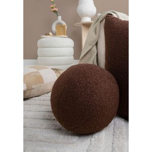 Elly Boucle Ball Throw Pillow 