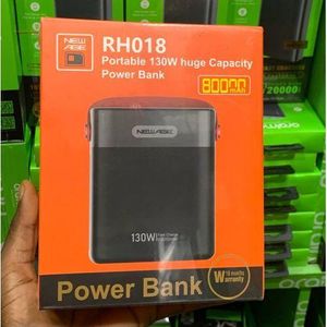 New Age 80000mAhh RH018 130W Fast Laptop Power-Bank Heavy-Duty AI With Type-C In-put And Out-put