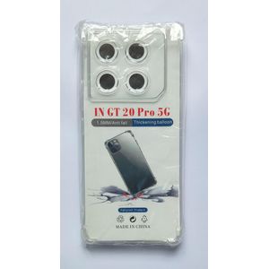 Infinix GT 20 PRO 5G SILICONE TRANSPARENT PHONE CASE