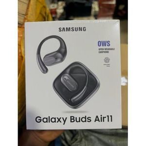Samsung Galaxy Buds Air 11 Earbud – True wireless earbuds with 24-bit Hi-Fi sound, Active Noise Cancellation, 360 Audio Headset , seamless Galaxy Headphone, ecosystem connectivity ( Black )