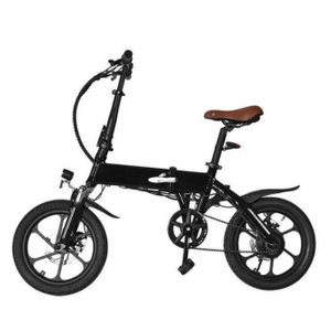 Advanced Folding Electric Bike with 16-Inch Tires and Compact Design