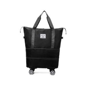 Foldable Travel Trolley Bag With Wheels 