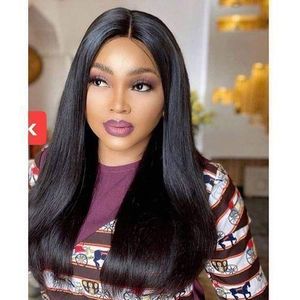 SleekSoft Straight Wig With Closure-1b