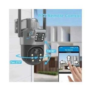 V380 Pro 4G Dual Lens PTZ Solar Security Camera