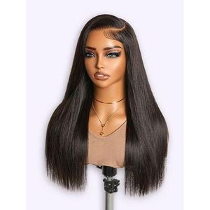 Bussdown Wig Natural Black T-Part Frontal Wig 26 Inches