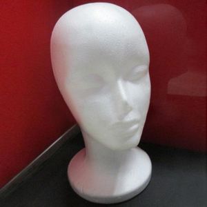 Styrofoam Mannequin Foam Head Model Glasses Hat