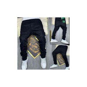 Quality Stock Plain Black Jean For Men