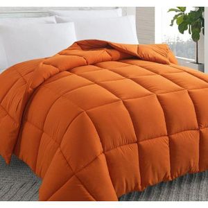 LUXURY PLAIN ORANGE Duvet, Bedsheets With Pillowcases