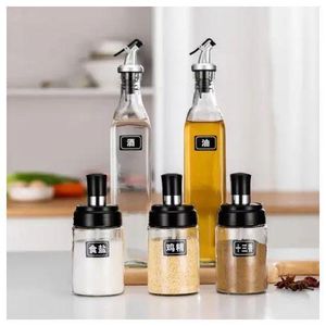5 In 1 Oil Spice Jar Bottle