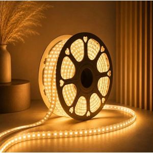 40 meters rope light Warm White LED ropelight / Strip Light - Flexible Rope Light For POP Ceiling & Room Decoration