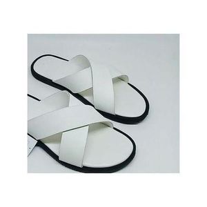 X-WHITE LEATHER SLIPPERS