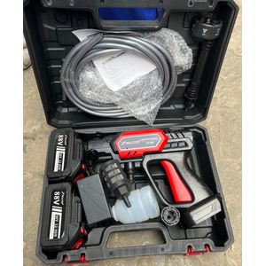 Rechargeable Cordless High Pressure Multi-purpose Car Washer 88V Double Batteries
