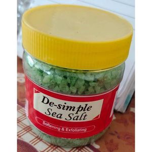 Simple PENDICURE Coarse Sea Salt -Green -250g