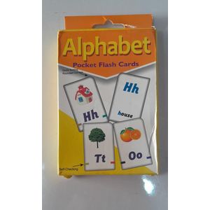 Alphabet Pocket Flash Cards set 