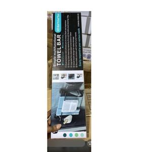 Towel Bar – Wall Mounted Bathroom Towel Holder Rack for Bathroom & Kitchen 
