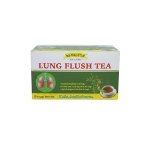 Smiley Tea & Herbs LUNG Flush Herbal Tea - Drink to your health