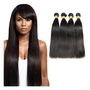 Silky Straight Hair 4 Bundles 8A Grade