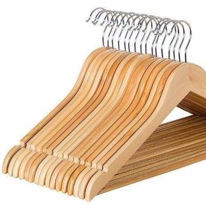 Wooden Hanger - Set Of 10