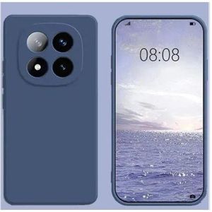 Silicon Back Case For REDMi Note 14 Pro Plus 5g - Blue