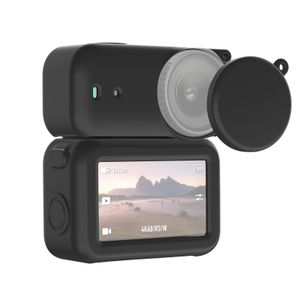 For DJI Osmo Nano Transmission Module & Lens & Body 3 in 1 Silicone Protective Cover (Black)