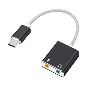Type-C Sound Card Adapter -Hifi  Magic Voice 7 .1 Ch