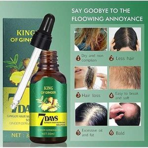GINGER KING 7Days Magic Ginger Germinal Oil Hair Growth Bald,Head Treatment