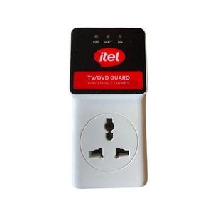 itel Surge Protector Tv and DVD Guide 13Amps Smart Safe Extension Socket Surge Protector ISU-6100W