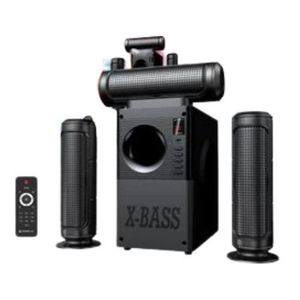 Super Sound System With Remote Control - Black