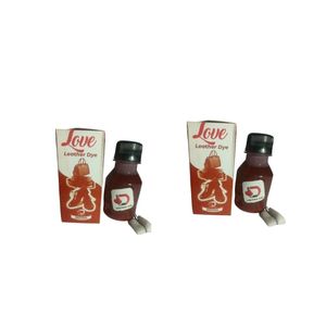 Love Leather shoe dye brown ×2