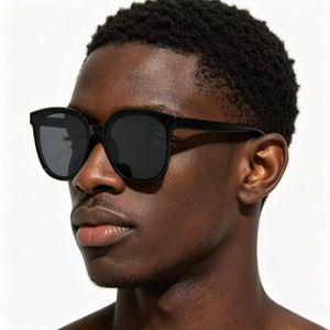 GM sunglasses Korean retro big box pilot glasses tide ocean  sunglasses