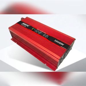 12V solar power inverter 3000watt digital display lights 