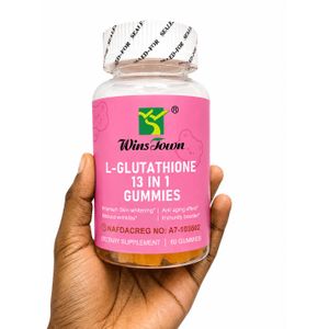 Winstown  13-in-1 glutathione Gummies – Beauty & Wellness Dietary Supplement, 60 Gummies