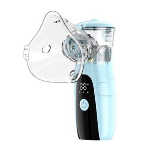 PORTABLE Nebulizer - Nebulizer Machine for Adults and Kids Travel and Household Use, Handheld Mesh Nebulizer for Breathing Problems