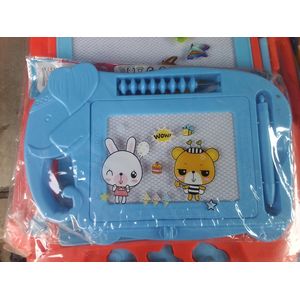 Learnig Machine Magic Elephant Writing And Drawing Board For Children Blue