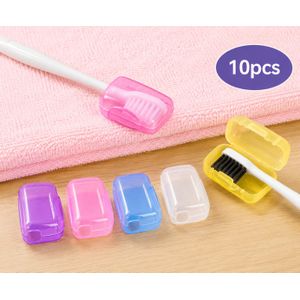 Royal Glow Portable Toothbrush Head Cover – Hygienic Travel Toothbrush Protector... 10pcs 