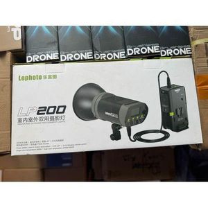 Modern Lophoto LP200 200W LED Photography Light – Professional Studio Light with Adjustable Color Temperature & Remote Control