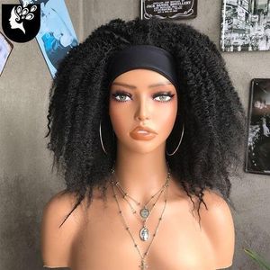 Headband Afro Kinky Curls Braid Hair For Black Women