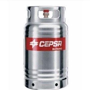 Cepsa Stainless 12.5kg Stainless Gas Cylinder