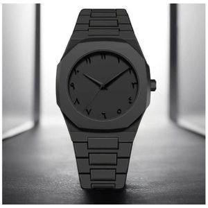 LUXURY BLACK  VALENZO LUXURY MEN BUSINESS WATCH 