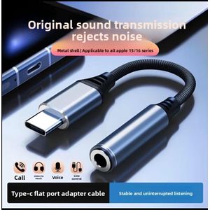 USB Type-C to 3.5mm Headphone Adapter – High-Quality Audio Converter