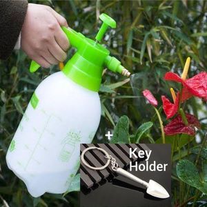 2Litres Hand Held Pressure Fumigation Chemical Sprayer Pump Action + Key Holder